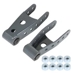 2"-3" Rear Lowering Drop Shackle Kit For Chevy 07-18 Silverado Gmc Sierra. Fixed Price $37.00.