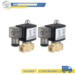 Electric Solenoid Air Ride Suspension Valve Brass 2PCS 1/4" Npt N/c 110-120V. Fixed Price $24.12.