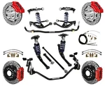 Ridetech Coilover System,wilwood 12" Drill BRAKES,RED,67-70 Impala,gm B-body. Fixed Price $8219.99.