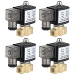 4PCS 1/4" Npt 110-120V Air Suspension Valve Solenoid Brass Electric N/c. Fixed Price $42.72.