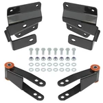 Rear 4 Inch Drop Kit Shackles Hangers For Chevy Silverado Gmc Sierra 1500 99-06. Fixed Price $70.95.