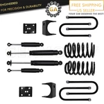 3" Front 5" Rear Drop Lowering Springs Shocks Flip Kit For 1973-87 Chevy C10 Gmc. Fixed Price $315.89.