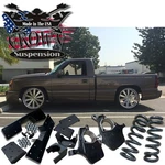 Crown Suspension 99-07 Chevy Silverado V8 4/6 Lowering Drop Spindle Coil Flip. Fixed Price $1000.00.