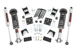 Rough Country 2" Front 4" Rear Lowering Kit 2021-2025 Ford F-150 4WD 47540. Fixed Price $1399.95.