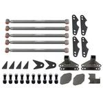 Weld Parallel Axle 4 Link Suspension Mounts Kit For Classic Car Aira Ride. Fixed Price $151.11.