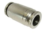 3/8" Od Hose Push Straight Union Connector Fitting, Nickel Plated. Fixed Price $16.40.