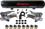 Airmaxxx Chrome 480 Compressors 1/2" Valves Tank & Black 7 Switch Ride Kit. Fixed Price $739.99.