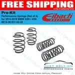 Eibach Pro-kit Performance Springs (set Of 4) 2014-2016 Bmw 428I / 435I. Fixed Price $355.00.