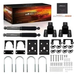 2" Front 4" Rear Lowering Kit + Shocks For Chevy Gmc 1500 2WD 07-2015. Fixed Price $331.61.