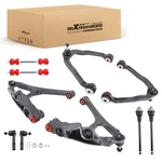10PC Front Upper Lower Control Arms Kit For 1999-2006 Chevy Silverado 1500 4WD. Fixed Price $245.25.