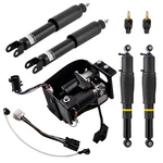 4X Front Left Shock Struts Compressor Kit For Cadillac Escalade Chevy Tahoe Gmc. Fixed Price $315.88.