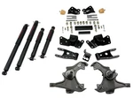 Belltech Lowering Kit For 97-00 Chevy Gmc C2500 Crew Cab Srw 8-LUG W/ND2 Shocks. Fixed Price $1215.00.