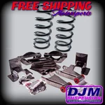 Djm Suspension Silverado Sierra 2/4 Lowering Drop Coils Flip Kit Crew Cab. Fixed Price $720.00.