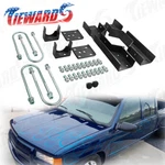 Rear Lower Kit Flip Notch 8" Drop Fit For 1988 - 1998 Chevy Silverado C3500. Fixed Price $189.99.