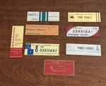 1960 El Camino Foreign Car Club Emblems Plates Time Trials Atascadero Speedway. Fixed Price $88.00.