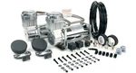 Viair Dual 400C Chrome Fast Fill Compressor Kit For Train Horns - 150 Psi. Fixed Price $402.25.