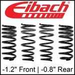 Eibach Pro-kit -1.2"FRONT/-0.8" Rear Lowering Springs Set Fit 1998-2003 Bmw 540I. Fixed Price $326.60.