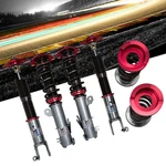 Megan Street Red Coilover Damper Springs Kit For 02-06 Altima L31 / 04-08 Maxima. Fixed Price $899.00.