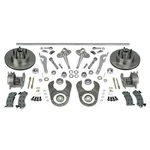 Chrome Traditional Steering & Brake Kit, Fits 1937-1948 Ford Axle. Fixed Price $934.99.