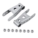 2"-3" Lowering Shackle Kit Adjustable For Chevy SILVERADO1500 SIERRA1500. Fixed Price $72.39.