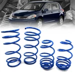 Blue 2" Drop Manzo Race Sport Lowering Spring Coil For 07-11 Nissan Versa C11. Fixed Price $109.72.