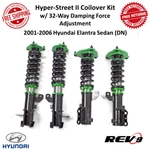 REV9 Hyper-street Ii Coilover Upgrade Kit For 2001-06 Hyundai Elantra Sedan (dn). Fixed Price $565.00.