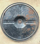 1959-64 Cadillac Deville Fleetwood Calais Eldorado Spare Tire Cover Oem Used. Fixed Price $59.00.