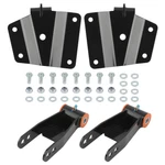 4" Drop Lowering Kit Rear Shackles & Hangers For Gmc Sierra 1500 2WD 1999-2006. Fixed Price $71.95.